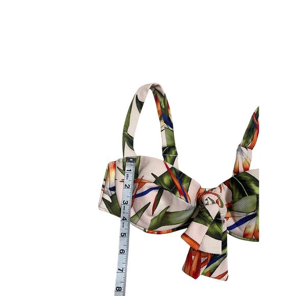 Alexandra Miro Bikini Set Birds of Pradise Print Womans Small - Picture 9 of 13